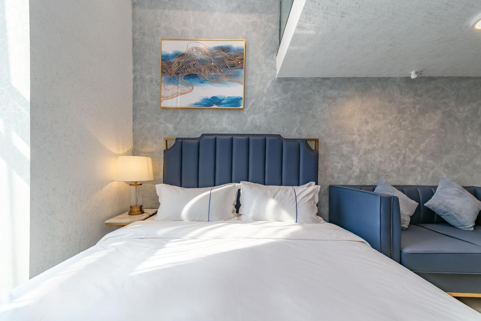 Boruisi Plaza Residence Apartment - Shenzhen Futian Convention & Exhibition Center Buitenkant foto