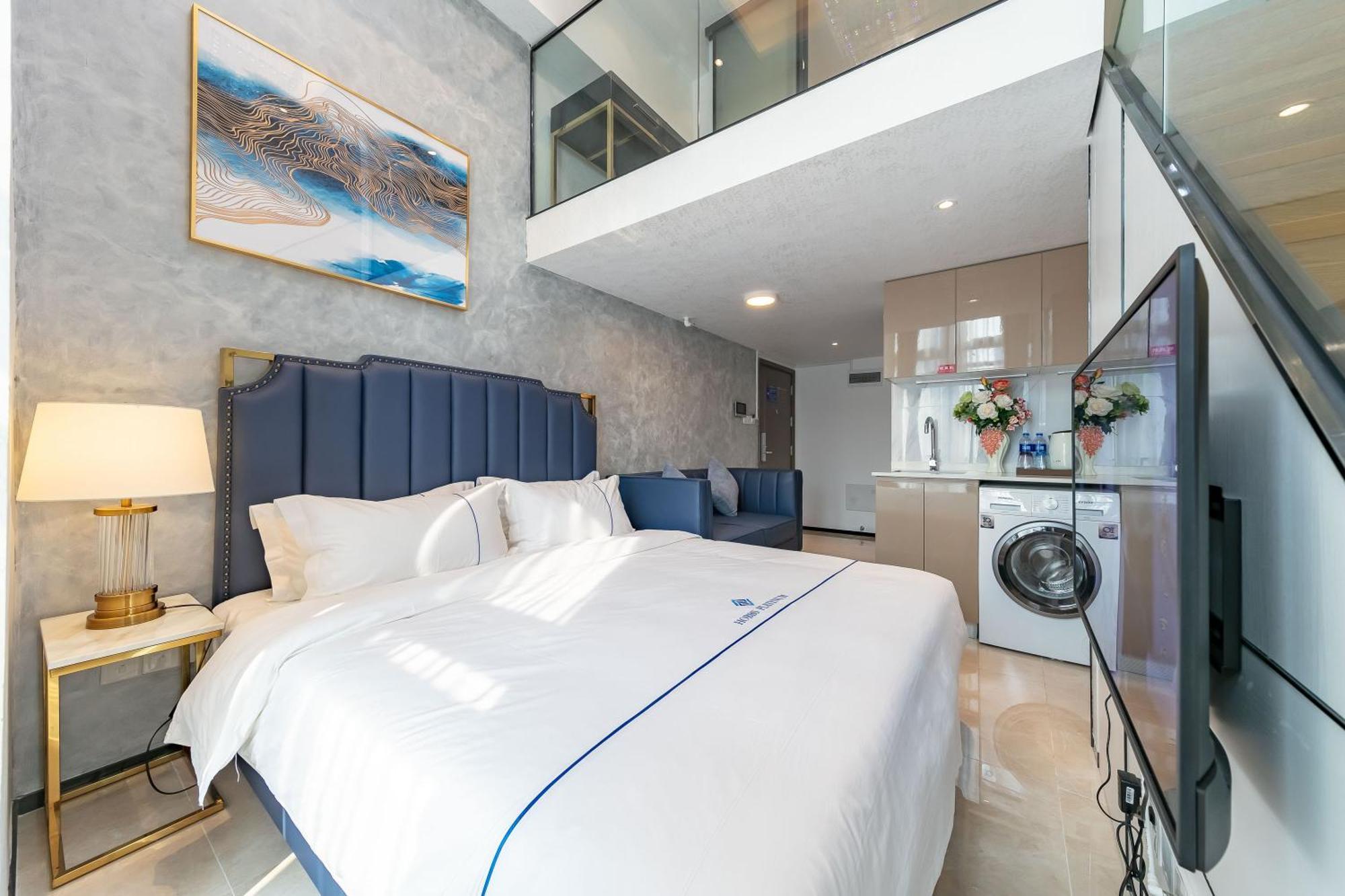 Boruisi Plaza Residence Apartment - Shenzhen Futian Convention & Exhibition Center Buitenkant foto