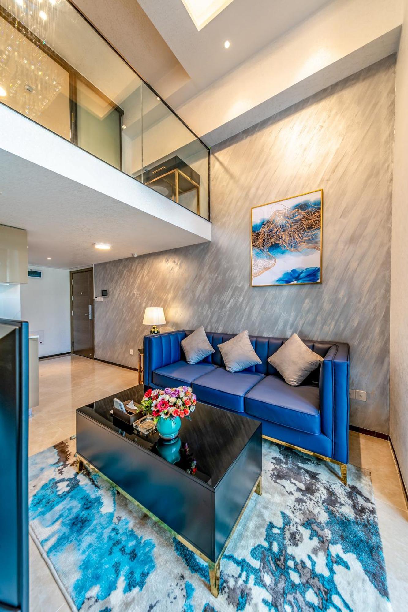 Boruisi Plaza Residence Apartment - Shenzhen Futian Convention & Exhibition Center Buitenkant foto