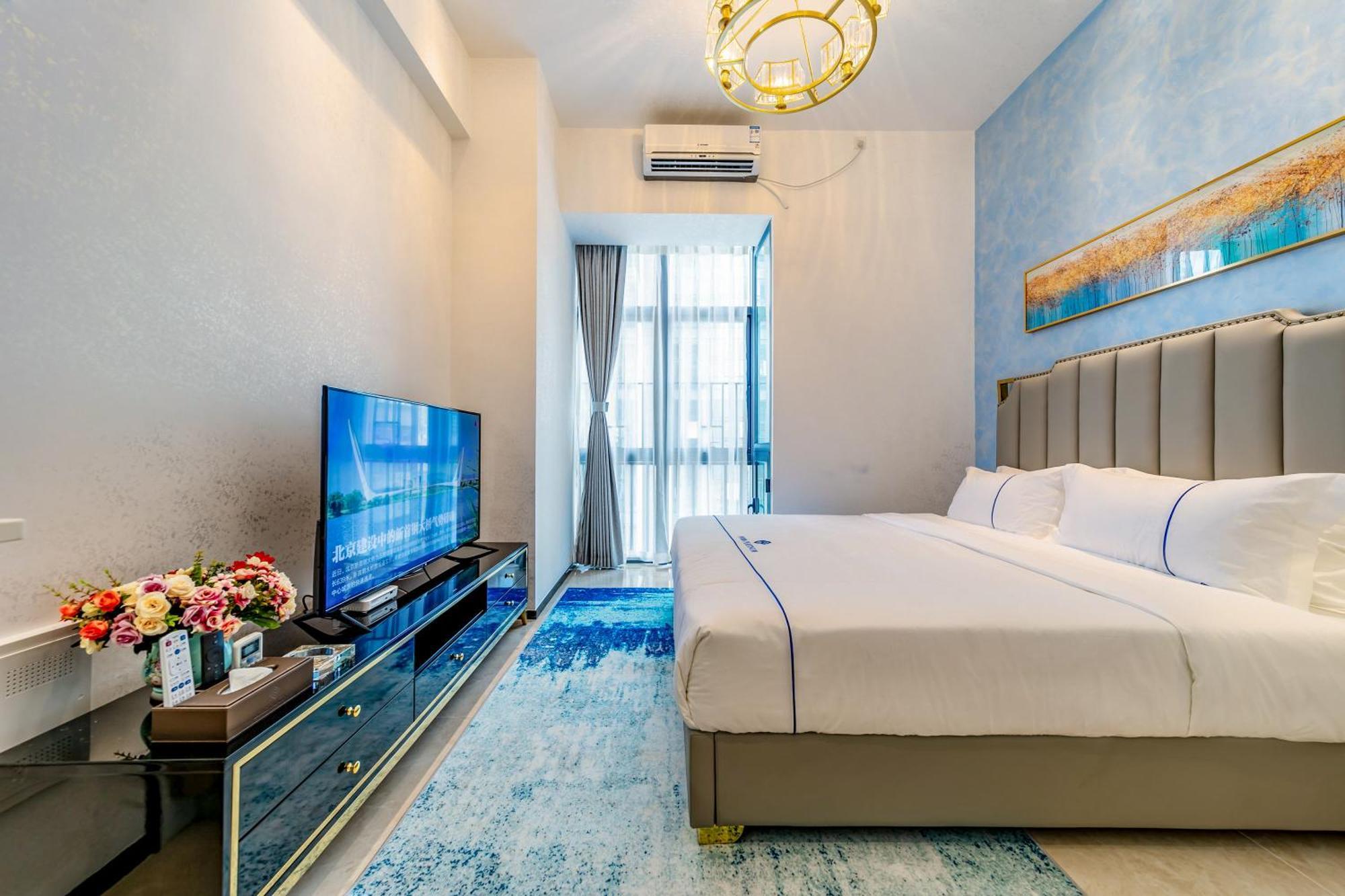Boruisi Plaza Residence Apartment - Shenzhen Futian Convention & Exhibition Center Buitenkant foto