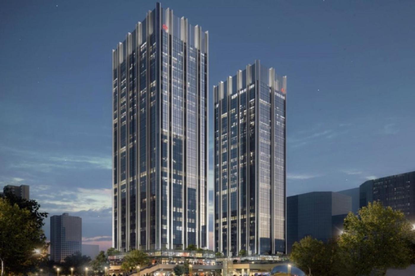 Boruisi Plaza Residence Apartment - Shenzhen Futian Convention & Exhibition Center Buitenkant foto