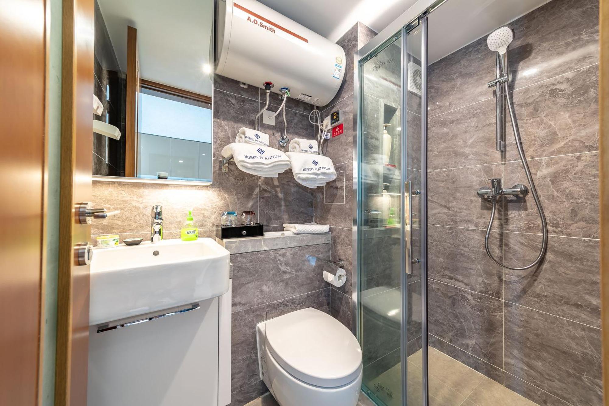 Boruisi Plaza Residence Apartment - Shenzhen Futian Convention & Exhibition Center Buitenkant foto