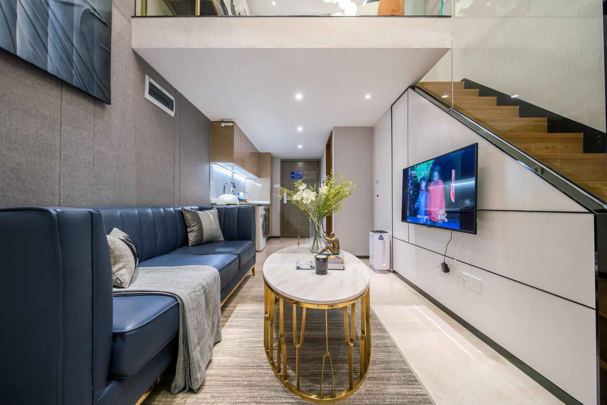 Boruisi Plaza Residence Apartment - Shenzhen Futian Convention & Exhibition Center Buitenkant foto